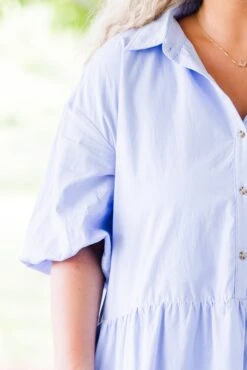 Day Well Spent Dress, Blue -Chic Soul Store DayWellSpentDress Blue 3