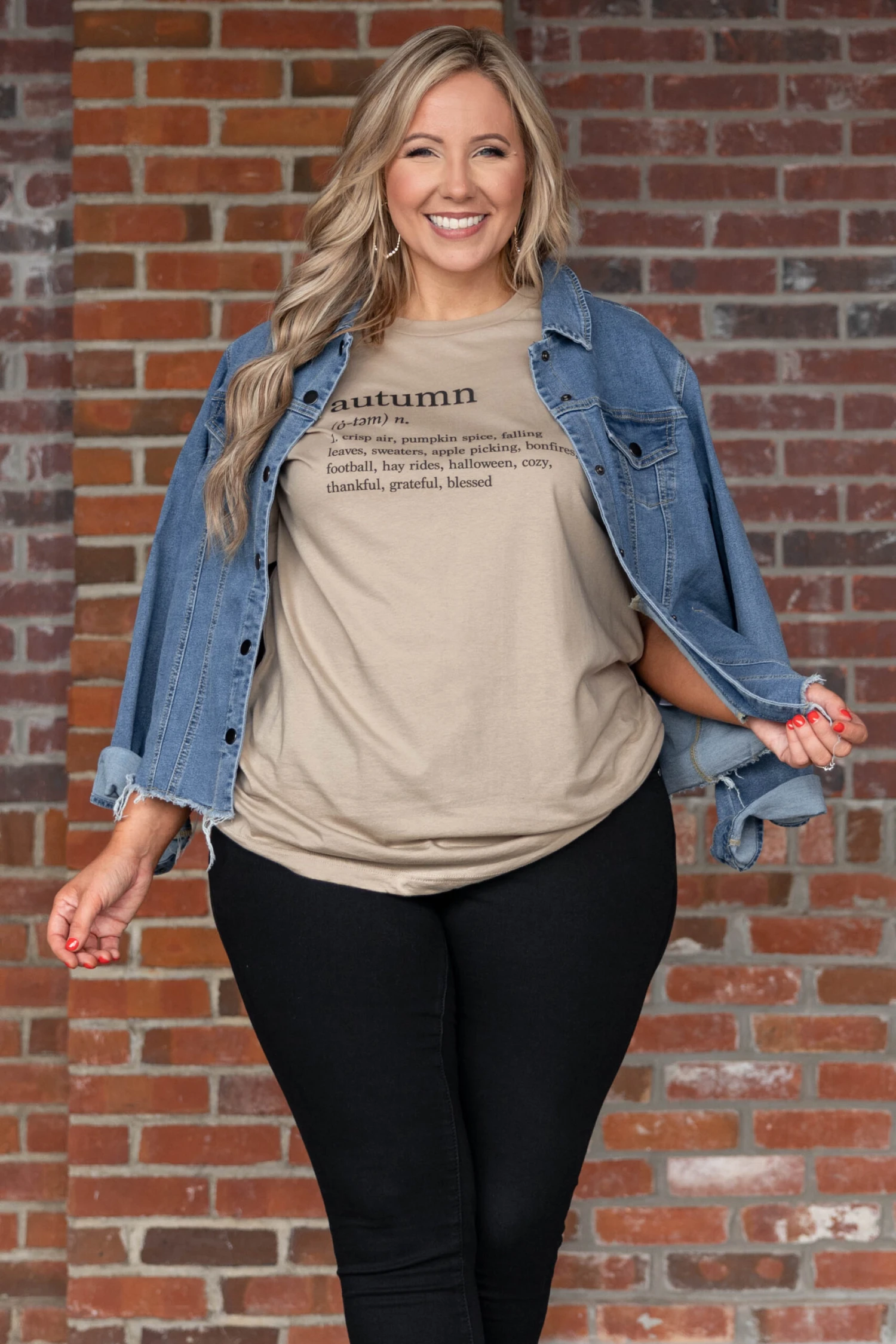 Definition Of Autumn Tee, Tan 3 Definition Of Autumn Tee, Tan
