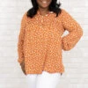 Delightful Memories Top, Rust 1 Delightful Memories Top, Rust -Chic Soul Store DelightfulMemoriesTop Rust 0014