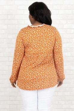 Delightful Memories Top, Rust 12 Delightful Memories Top, Rust -Chic Soul Store DelightfulMemoriesTop Rust 0019