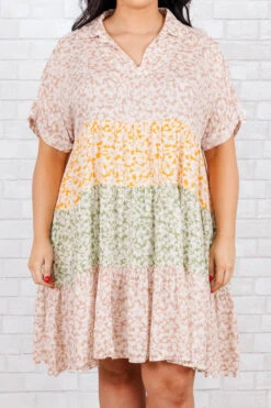 Derby Dress, Multi -Chic Soul Store DerbyDress Multi 2