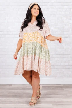 Derby Dress, Multi -Chic Soul Store DerbyDress Multi 5