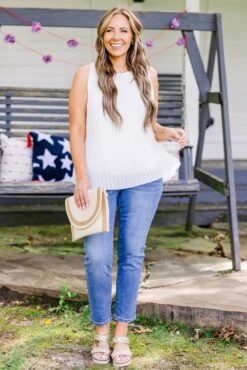 Destined For You Top, White -Chic Soul Store DestinedForYouTop White 12