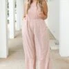 Didn’t Ask Permission Jumpsuit, Mauve -Chic Soul Store Didn tAskPermissionJumpsuit Mauve 3