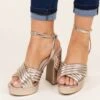 Diva Status Heels, Champagne -Chic Soul Store DivaStatusHeels Champagne