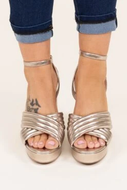 Diva Status Heels, Champagne -Chic Soul Store DivaStatusHeels Champagne 3