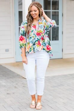 Divine Being Top, Blue -Chic Soul Store DivineBeingTop Blue 3