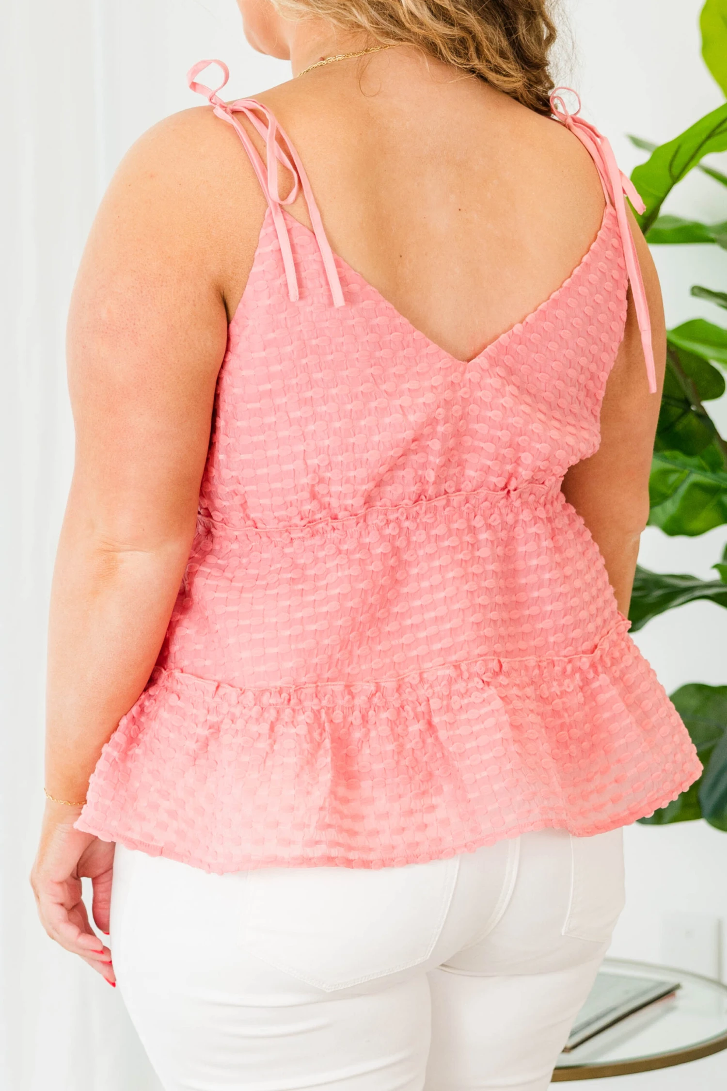 Divine Intuition Babydoll Tank, Pink 9 Divine Intuition Babydoll Tank, Pink - Image 7