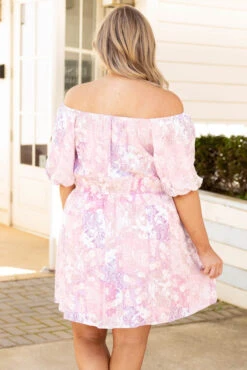 Do Not Disturb Dress, Lavender Multi 12 Do Not Disturb Dress, Lavender Multi -Chic Soul Store DoNotDisturbDress LavenderMulti 8667