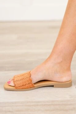 Dockside Dinner Sandals, Orange -Chic Soul Store DocksideDinnerSandals Orange 4