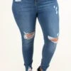 Does Not Belong Jeans, Medium Wash -Chic Soul Store DoesNotBelongJeans MediumWash 5571