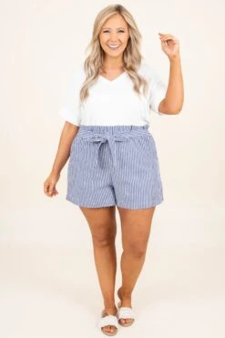 Dollish Me Shorts, Denim -Chic Soul Store DollishMeShorts Denim 9467