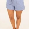 Dollish Me Shorts, Denim -Chic Soul Store DollishMeShorts Denim 9469