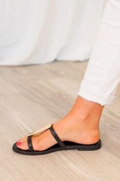 Don't Be Typical Sandals, Black 11 Don't Be Typical Sandals, Black -Chic Soul Store Don tBeTypicalSandals Black 4