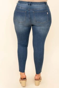 Don't Disturb Me Jeans, Dark Wash -Chic Soul Store Don tDisturbMeJeans DarkWash 9862