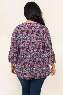 Don't Fade Top, Navy 12 Don't Fade Top, Navy -Chic Soul Store Don tFadeTop Navy 7174