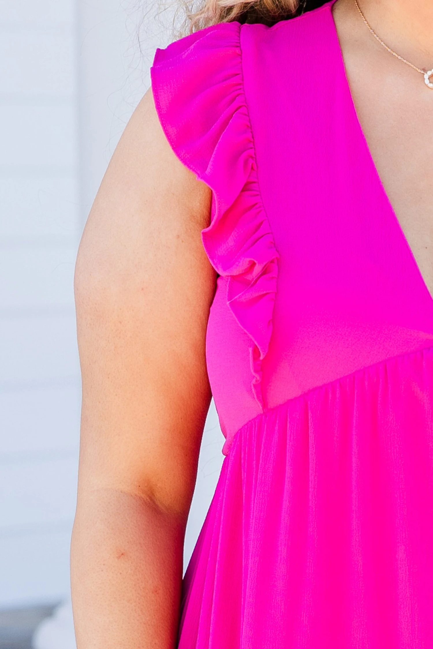 Don't Leave Me Hangin' Dress, Magenta Pink 6 Don't Leave Me Hangin' Dress, Magenta Pink - Image 4