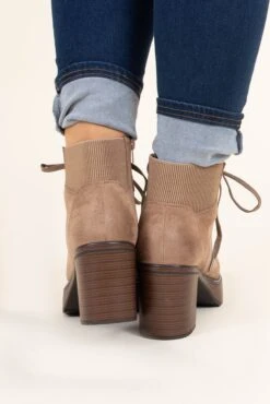 Don't Mess With Me Booties, Taupe -Chic Soul Store Don tMessWithMeBooties Taupe 6