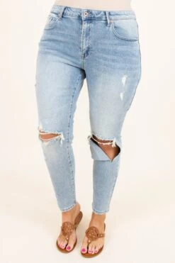 Don't Need You Jeans, Medium Wash 10 Don't Need You Jeans, Medium Wash -Chic Soul Store Don tNeedYouJeans MediumWash 3