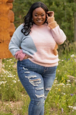 Don't Want My Love To Go To Waste Sweater, Pink