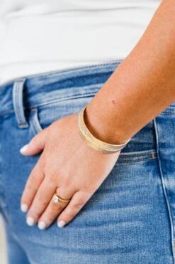 Dreamwood Trail Cuff, Gold -Chic Soul Store DreamwoodTrailCuff Gold 3