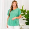 Drifting Into View Top, Kelly Green -Chic Soul Store DriftingIntoViewTop KellyGreen 7
