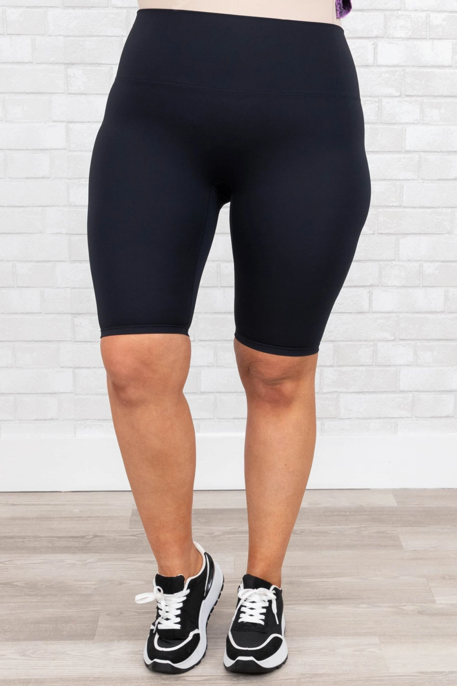 Drop It Like It's Hot Biker Shorts, Black 5 Drop It Like It's Hot Biker Shorts, Black - Image 3