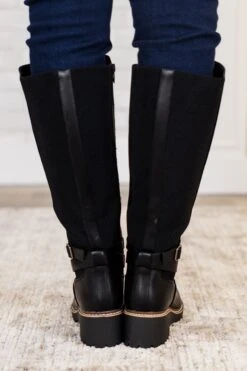 Dynamic Steps Boots, Black -Chic Soul Store DynamicStepsBoots Black 5