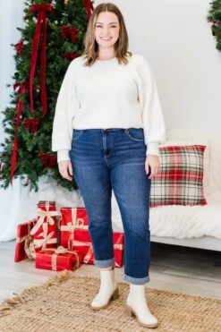 Ease My Mind Jeans, Dark Wash -Chic Soul Store EaseMyMindJeans DarkWash