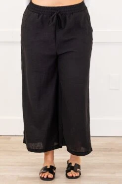 Easy Does It Pants, Black