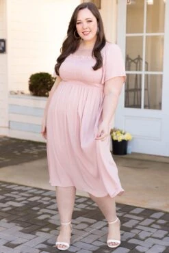 Easy Lovin' Dress, Mauve -Chic Soul Store EasyLovin Dress Mauve 3