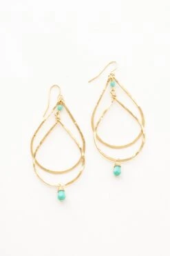 Easy To Miss You Earrings, Gold -Chic Soul Store EasyToMissYouEarrings Gold 8854