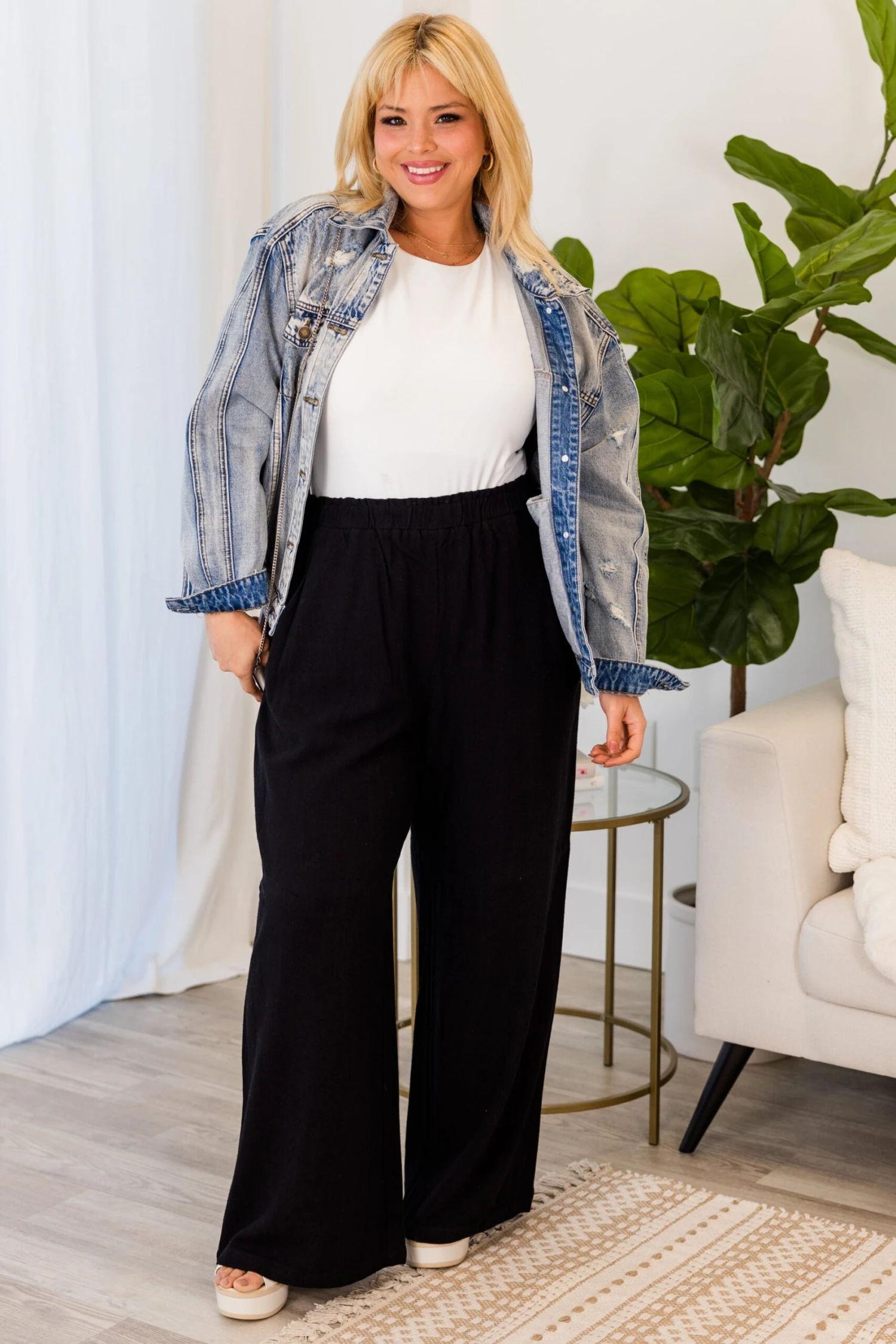 Easy To Style Pants, Black 9 Easy To Style Pants, Black - Image 7