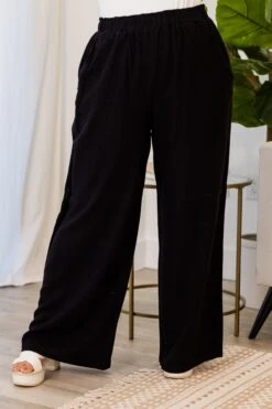 Easy To Style Pants, Black 12 Easy To Style Pants, Black -Chic Soul Store EasyToStylePants Black 4