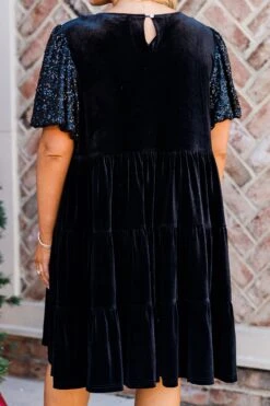 Eclipse Beauty Dress, Black -Chic Soul Store EclipseBeautyDress Black 2