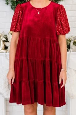 Eclipse Beauty Dress, Red -Chic Soul Store EclipseBeautyDress Red 3 c4270e4b 660b 48d8 8406 414374b38f5b