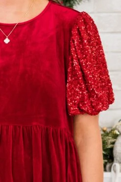 Eclipse Beauty Dress, Red -Chic Soul Store EclipseBeautyDress Red 4 57c530db 29aa 4d2b 811a 883aa7f95acd