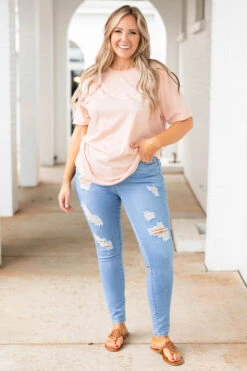 Embrace Reality Jeans, Light Blue 9 Embrace Reality Jeans, Light Blue -Chic Soul Store EmbraceRealityJeans LightBlue 1592