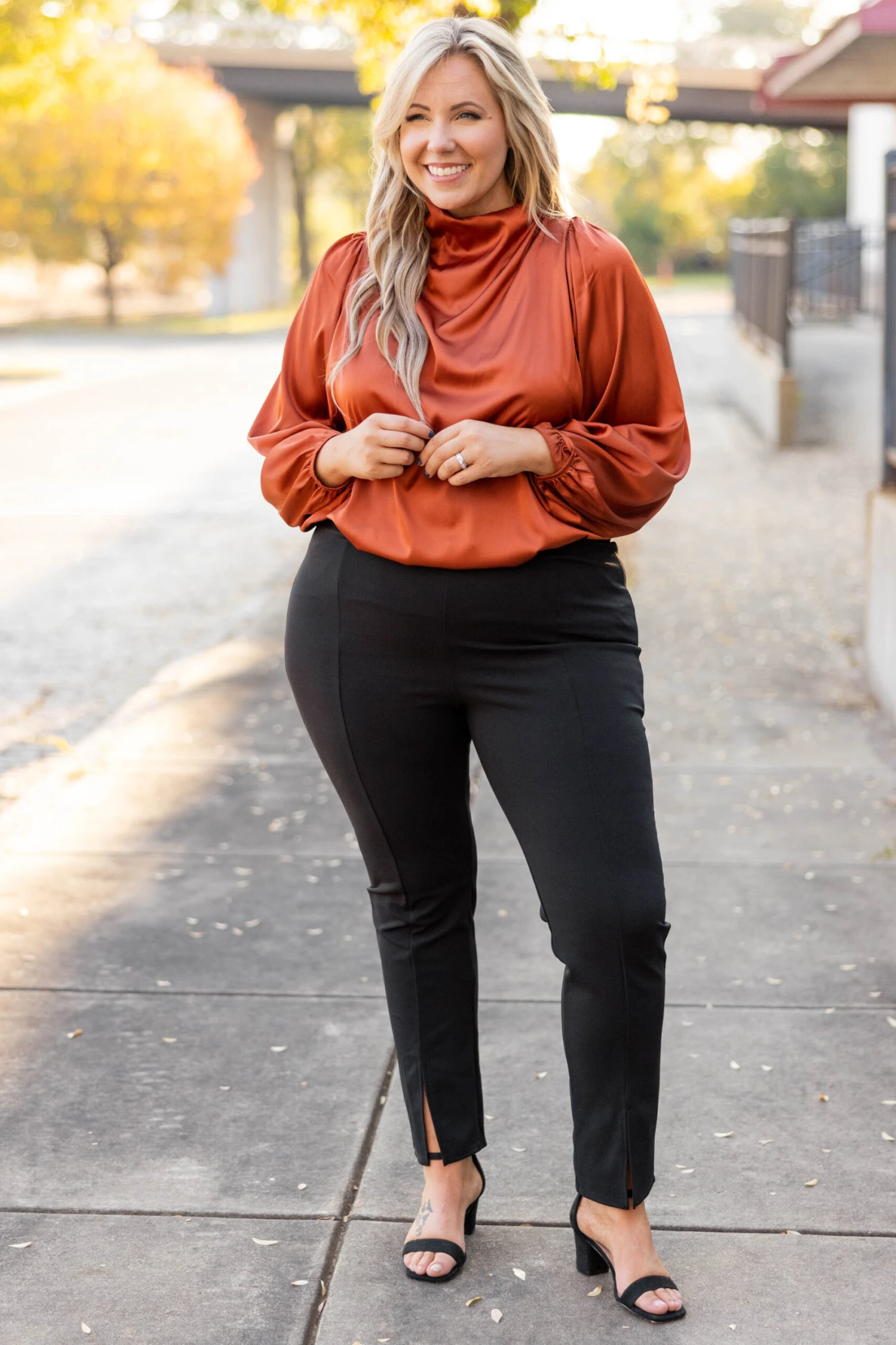 Embrace The Joy Top, Rust 4 Embrace The Joy Top, Rust - Image 2