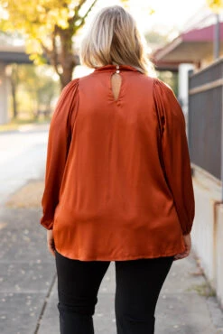 Embrace The Joy Top, Rust 12 Embrace The Joy Top, Rust -Chic Soul Store EmbraceTheJoyTop Rust