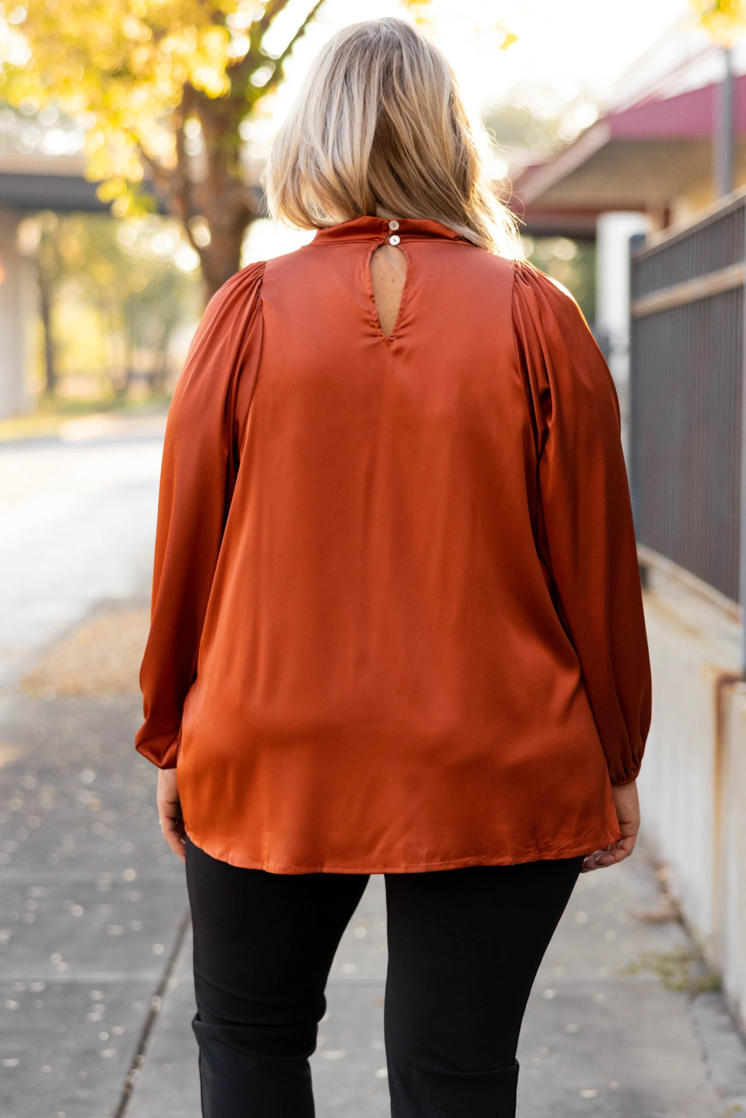 Embrace The Joy Top, Rust 7 Embrace The Joy Top, Rust - Image 5