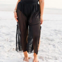 Embracing The Breeze Bottoms, Black 17 Embracing The Breeze Bottoms, Black -Chic Soul Store EmbracingTheBreezeBottoms Black 8