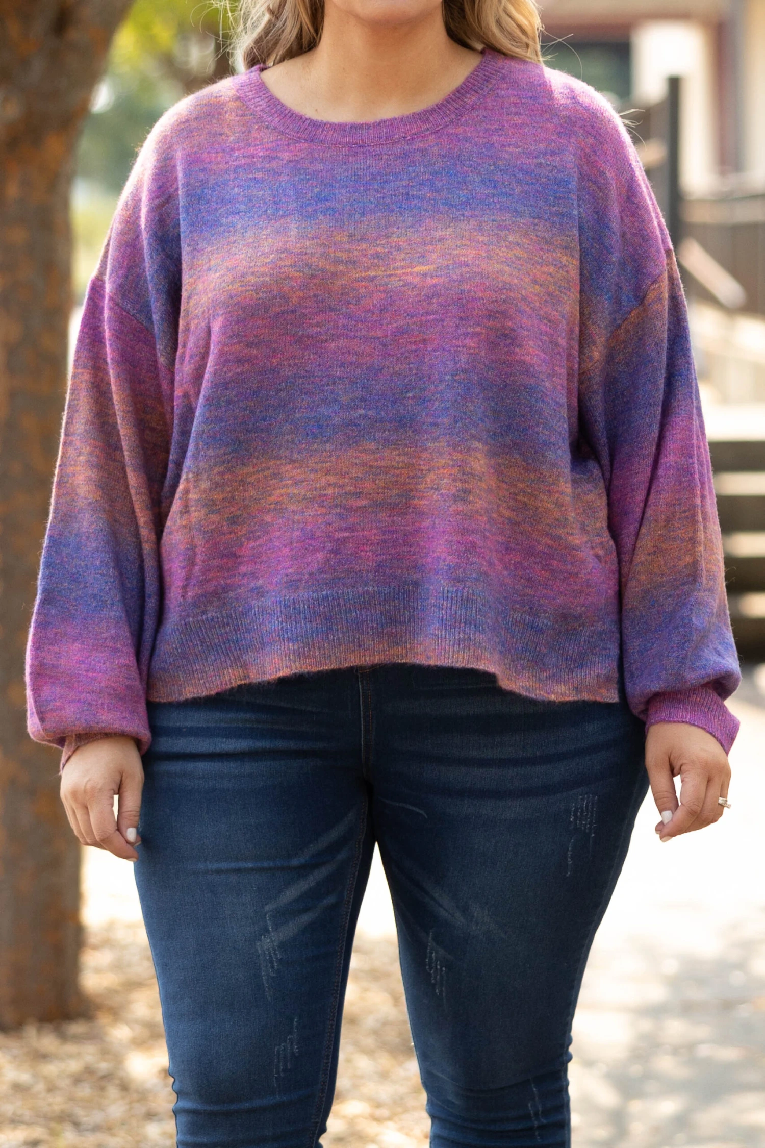 Enchanted To See You Sweater, Fuchsia 6 Enchanted To See You Sweater, Fuchsia - Image 4