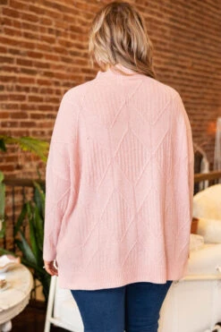 Enchanting Evenings Sweater, Blush -Chic Soul Store EnchantingEveningsSweater Blush 0338