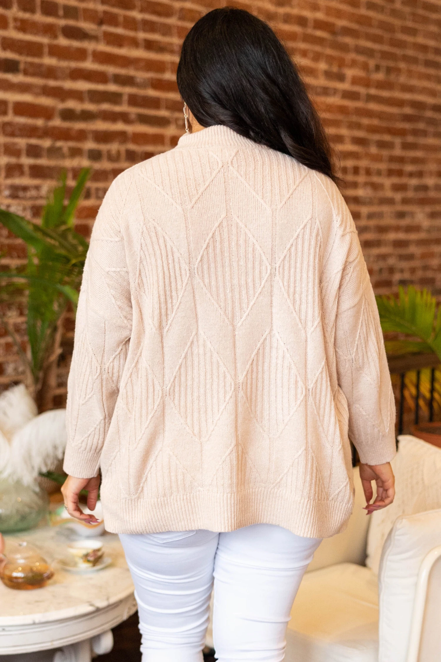 Enchanting Evenings Sweater, Taupe 7 Enchanting Evenings Sweater, Taupe - Image 5