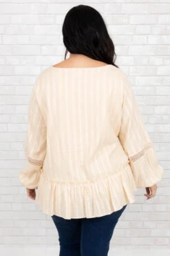 Enchanting Tales Top, Taupe 12 Enchanting Tales Top, Taupe -Chic Soul Store EnchantingTalesTop Taupe 0009