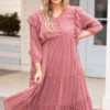 Endless Daydreaming Dress, Pink -Chic Soul Store EndlessDaydreamingDress Pink 5