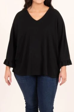 Endless Essentials Top, Black -Chic Soul Store EndlessEssentialsTop Black 0264