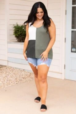 Energized Feeling Top, Gray -Chic Soul Store EnergizedFeelingTop Gray 0092