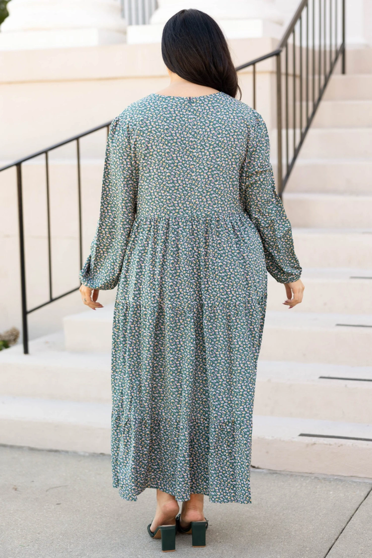 Enjoy The Moment Dress, Green 7 Enjoy The Moment Dress, Green - Image 5